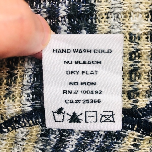 Neon Buddha Like New Boho Lagenlook Open Front Long Line Sweater Cardigan Vest S - Picture 9 of 10